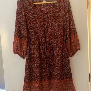 Women’s Floral Fall Dress